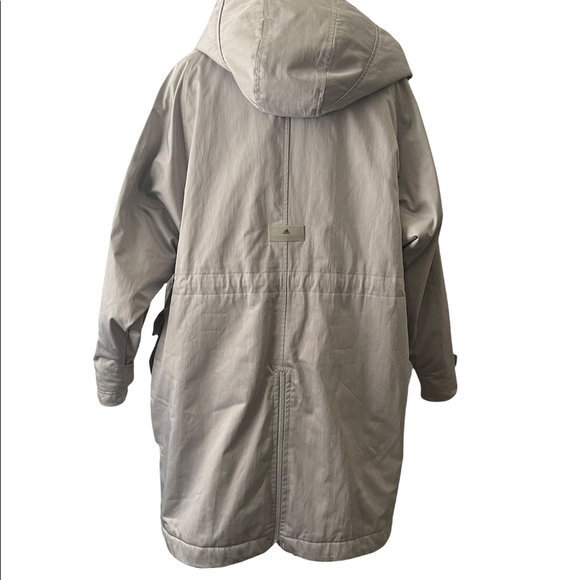 Stella McCartney for Adidas parka. Silver/Gray. 32/S - Picture 4 of 13